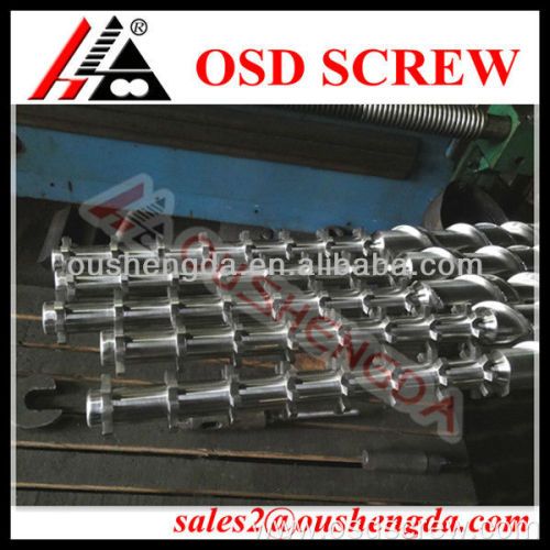Nitriding single high speed screw barrel for blowing machine